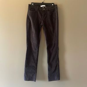 Chocolate Brown Calvin Klein size 4 corduroy straight leg